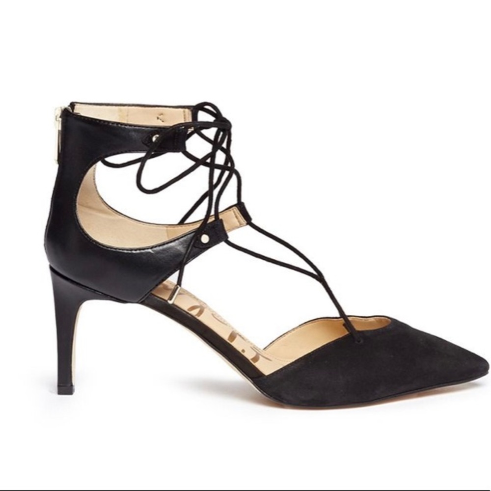 Sam Edelman Taylor Leather Lace Up Pump